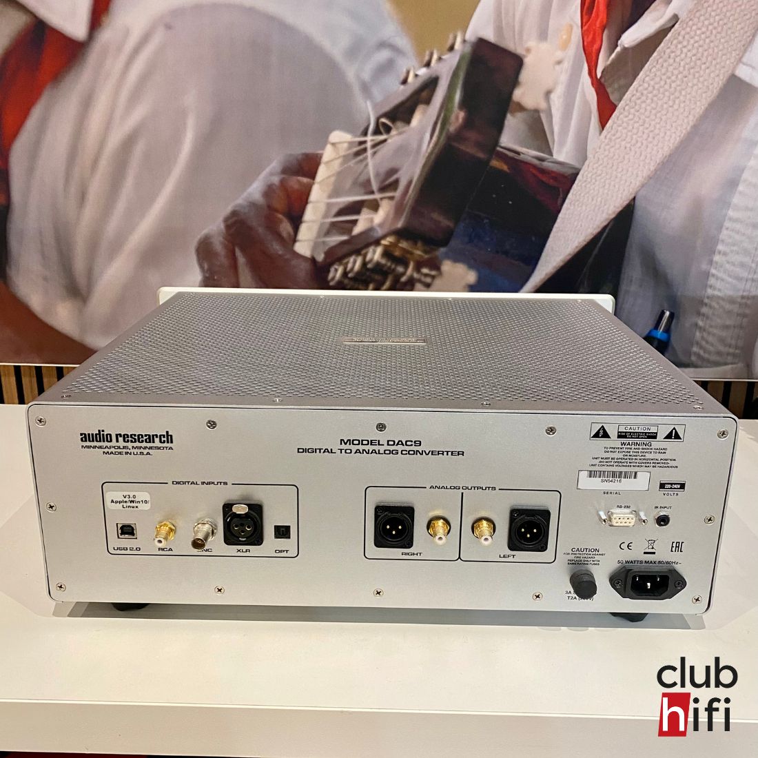 Audio Research DAC9 - Exposition