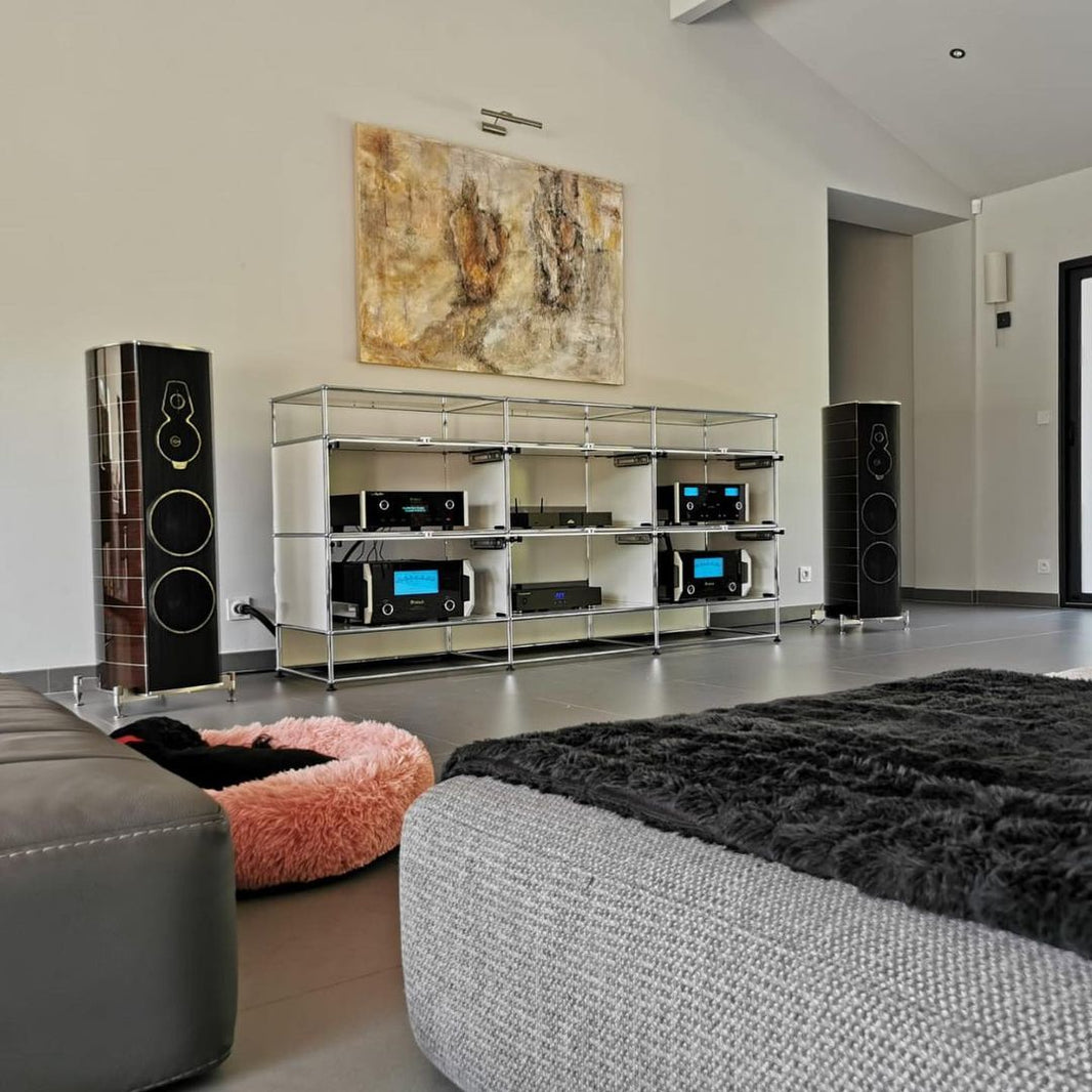 Installation McIntosh, Naim Audio et Sonus Faber en région bordelaise
