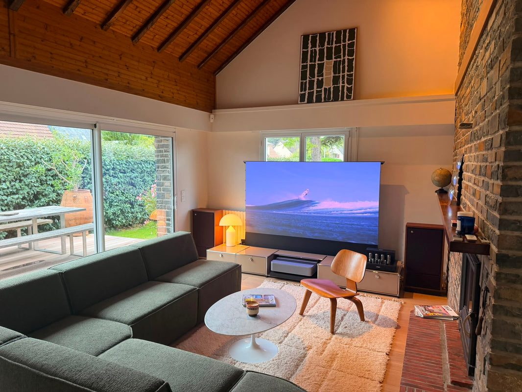En Normandie, un home-cinéma qui s'efface