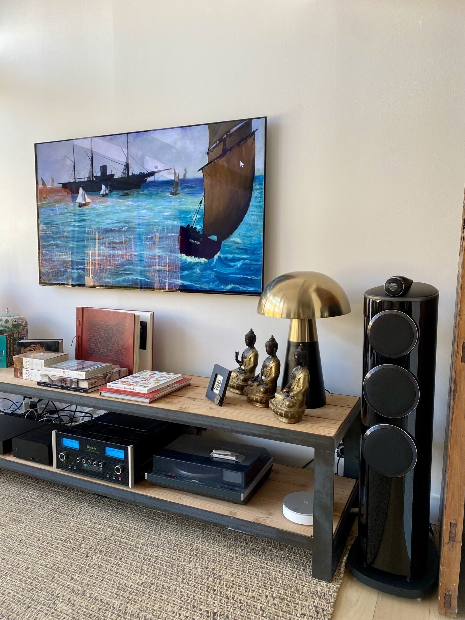 Installation B&W, McIntosh et Lumin à Andernos