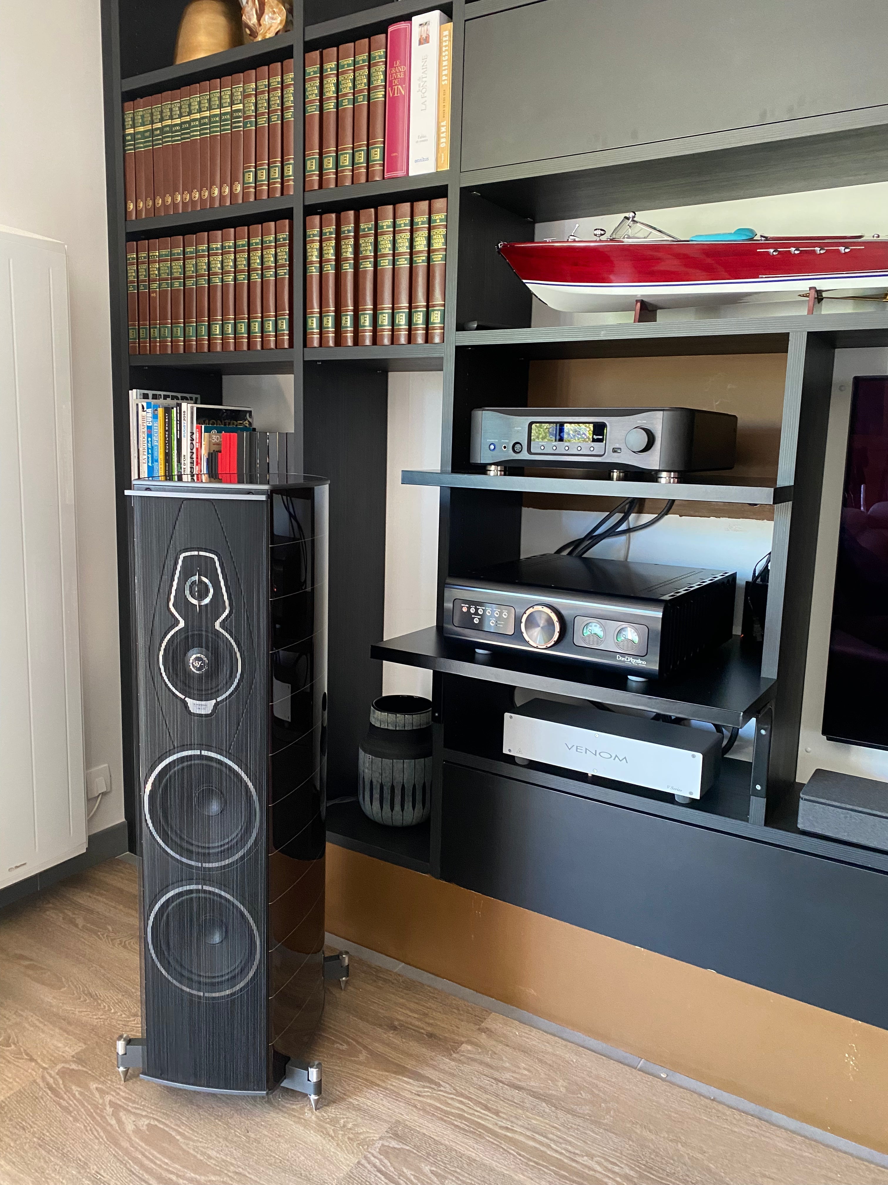Installation Dan D'Agostino, Esoteric et Sonus faber en Charente-Maritime