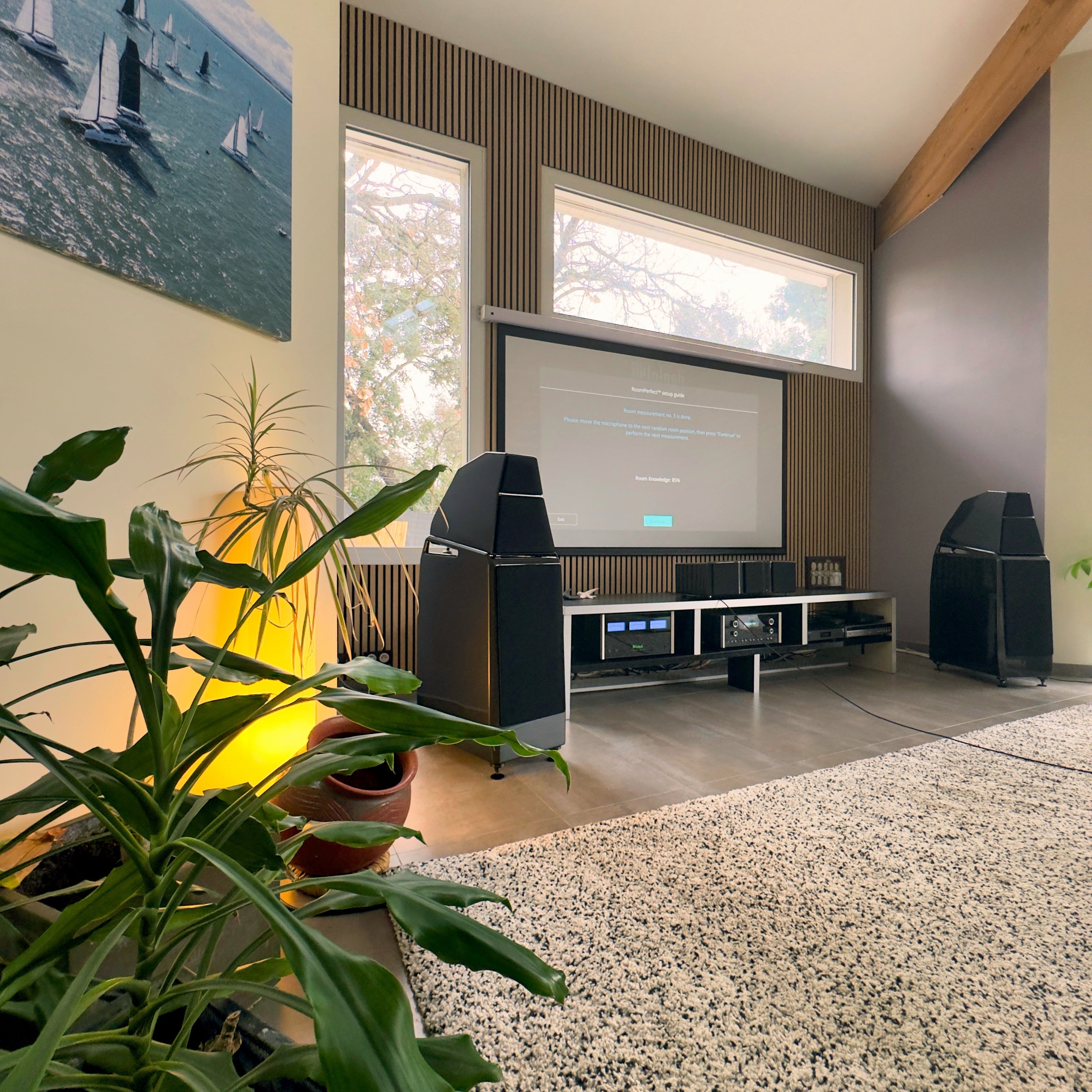 Installation Wilson Audio Sasha V