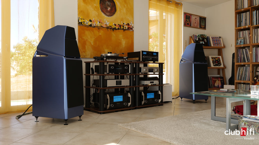 Installation Wilson Audio, McIntosh et Melco En Vendée