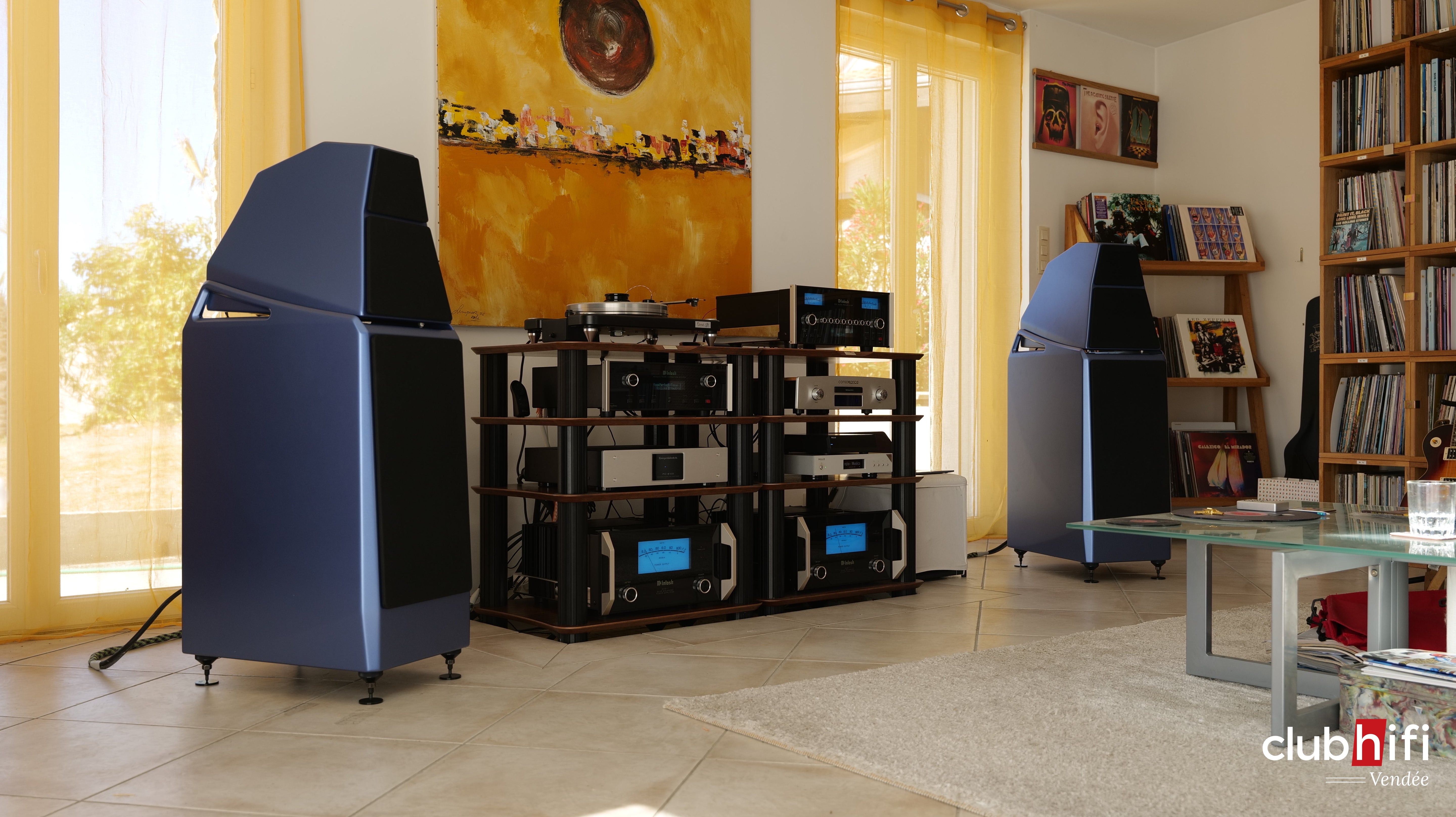 Installation Wilson Audio, McIntosh et Melco En Vendée