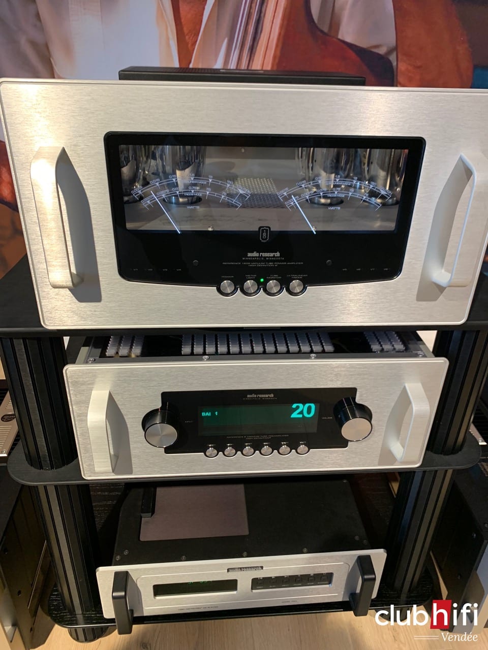 À la découverte des Audio Research REF 6 SE et REF 160 S.