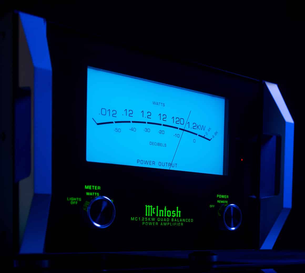 McIntosh MC1.25KW vumetre