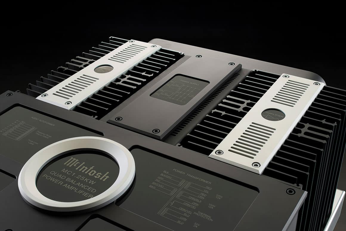 McIntosh MC1.25KW dessus