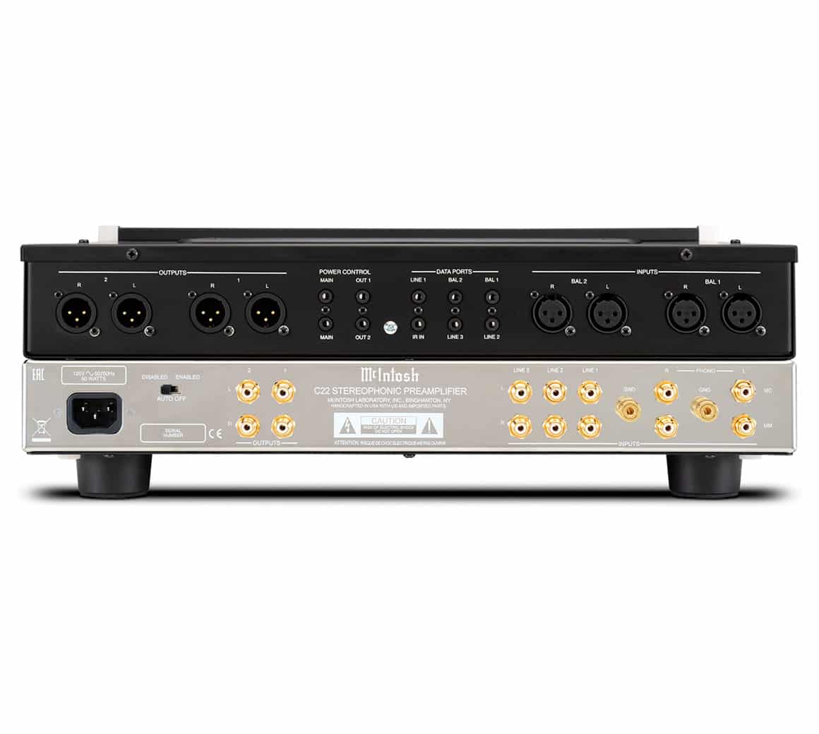 McIntosh C22 MK V arrière