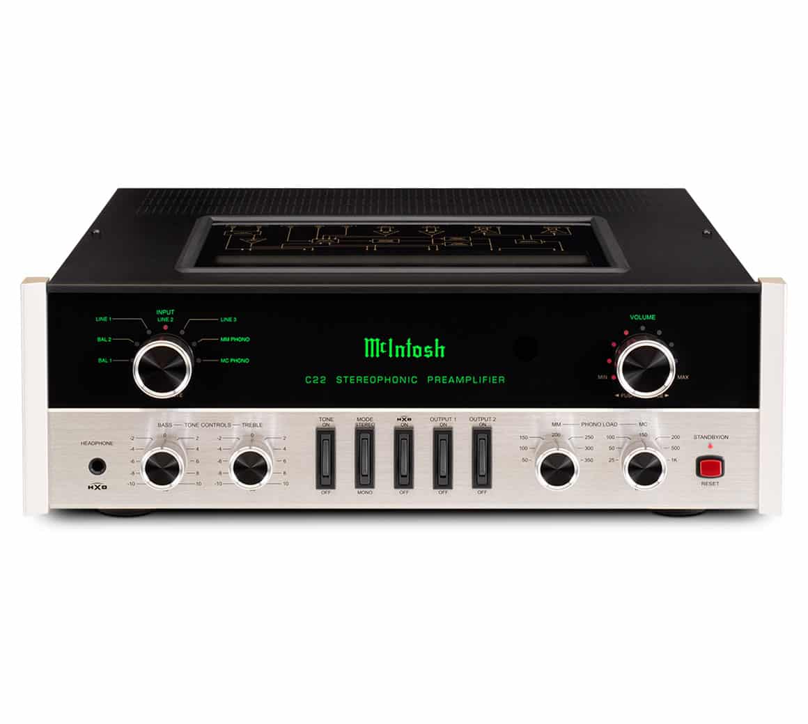 McIntosh C22 MK V face