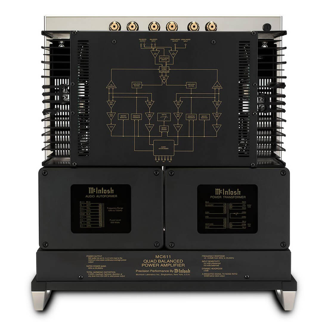 McIntosh MC611 dessus