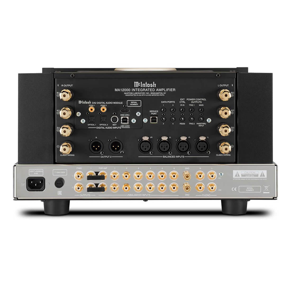 McIntosh MA12000 connectiques